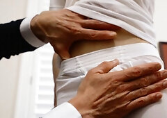 Elder Xanders disciplined with a hot handjob sesssion