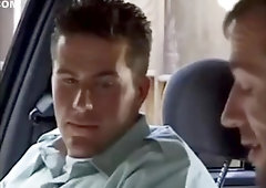 Two Straight Cops Wanking