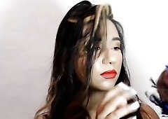 Jerking off Balls with Feathers