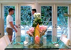 Raunchy podcaster Derek Kage meets fan Trevor Harris