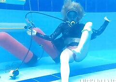 Hawt blond pool wetlook Recent scene w50