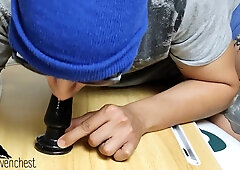 DEEPTHROATING YOUR SOUL! Insatiable Latino Boy Fellate a Fuck Stick - DickRavenchest