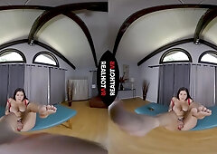 Big Tits Cheerleader Jasmine Gets Fucked Hard By Coach & Becomes Captain of Team - RealHotVR