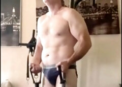 Amateur gay scenes featuring Alex Art up close