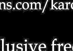 Christmas Anal Bang - Cute Beauty with Large Booty Hard Drilled in the Anal + Ass Present