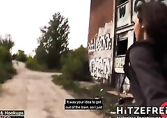 See HITZEFREI.dating GERMAN Undressed in Subway & Teach Station Screw on now! - German, European, Flashing Porn HITZEFREI.dating GERMAN Stripped i