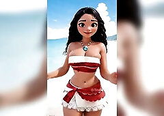 Moana ai hawt dance
