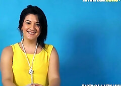 CASTINGALLAITALIANA - OBESE BRUNETTE HAIR PAOLA DIAMANTE COARSE ANAL SEX AUDITIONS - AMATEUREURO