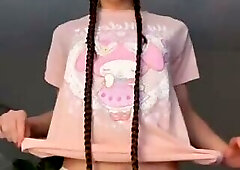 THE GIRL WITH BRAIDS