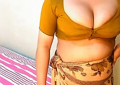 Hardcore Sri Lankan village woman with a big ass and big boobs