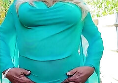 Sexy Crossdresser kellycd2022 in my sexy mesh see thru dress panties and heels
