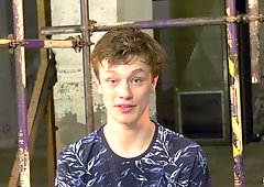 Victim Alex Fake Has sphincter Jammed With Lit Candle