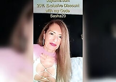 See Sasha cumming anew and once more with her recent toy. Hawt mother i'd like to fuck trying a large sextoy with double stimulation in her littl
