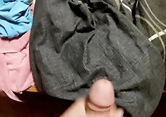 I asked spouse to send me a cum movie scene whilst I worked.