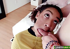 Sarah Lace - Drooling On The Studs Dick Leaving Her Headp