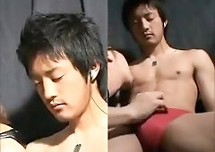 Crazy male in hottest blowjob, asian homosexual sex clip