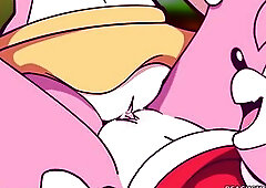 Sonic the Hedgehog: Amy Rose X Amy Scissoring [Beachside Bunnies & Senshion] (5-twenty-2024) (Lesbo Selfcest/Classic & Modern/Sonic Generation