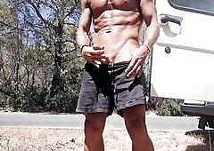 The hottest summer compilation - Fitness pair masturbating in public places - bare in beach