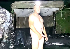 Renovating pool then swimming with blessed finishing