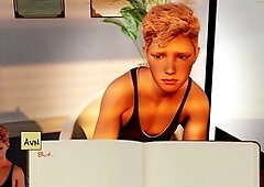 In english, college dudes, college twink