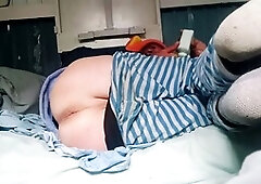 Like young menjoys anal in pajamas