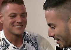 Gay men take turns anal fucking each other