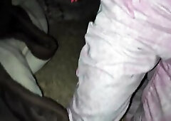 Little Student Bang In College With Astronomy Teacher