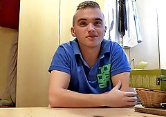 Young hottie with a nice-looking booty gets blasted real hard