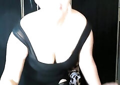 Older gaping vagina and cock in twat close up ))