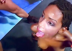 GGG John Thompson - WHITE BANGS EBONY - BLACK GROUP SEX