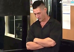 Muscled Coach Asslicks And Barebacks Jock In Cowboy