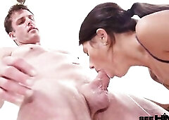 Mark Lax Dominates Charlotte Mae After This babe Worships His Butt And Knob!
