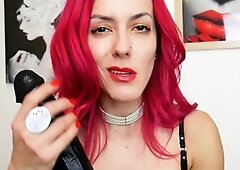Stacked brunette goes solo toys and masturbation