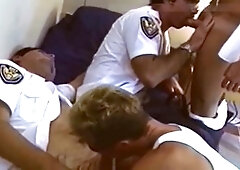 Middle-aged, bodybuilder fucked, each other