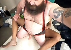 Gay bbc, creampie anal, intercambio