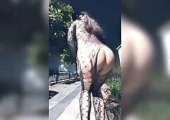 Twisted Booty In nature's garb on the Street