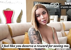 I asked a stranger for assist after getting robbed, and I gave him the superlatively good sex of his life