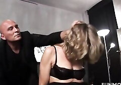 After her angry fight with her hubby Marga heads down to the BDSM workshop where she fully commits to being used and treated like a sex slave.