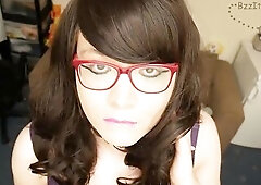 Oriental Brunette Hair Trans JOI Femdom Messy talk Anal Spunk Fountain. Cum play with me and give up control bitch x