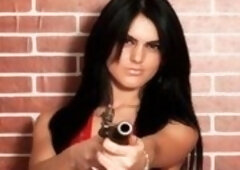 Sissy Moore captivates with wild, flowing passionate allure