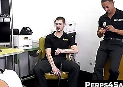 AJ Sloan & Rave Harddick - BBC jock officer AJ Sloan blows and rims skinny