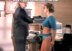 Sexy babe with round curves gets a fat cock to play with in many sex positions