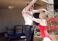 Breasty Una Fairy Plays In Water Then Takes 2 Rods In Her 3 Unfathomable Holes