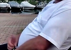 Daddies fan handjob 5