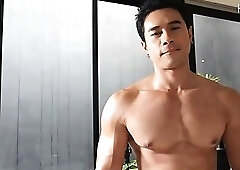 Thai gay magazine muscular model