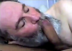 Bearded Daddy Suck and Swallow 6