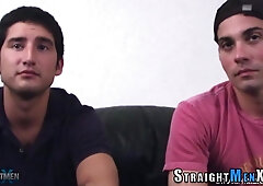 Real straighty jacking and inhaling