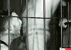 Hairy hunk gets rimmed and fistfucked in the ass hard