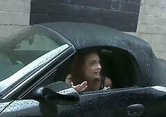 Rich redhead girl Zoe Voss gets fucked