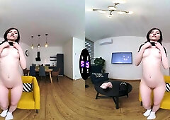 Luna Lynx Fucks Her Man After Getting Sexy Lingerie Gift - TeenMegaWorld